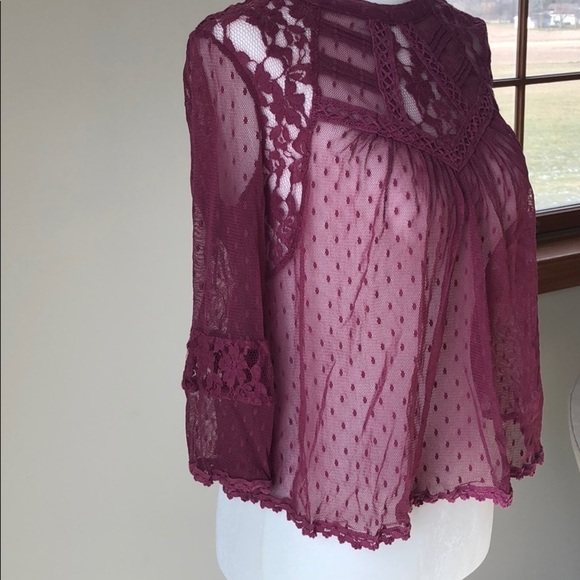 Free People Floral Top‎ - Picture 3 of 6